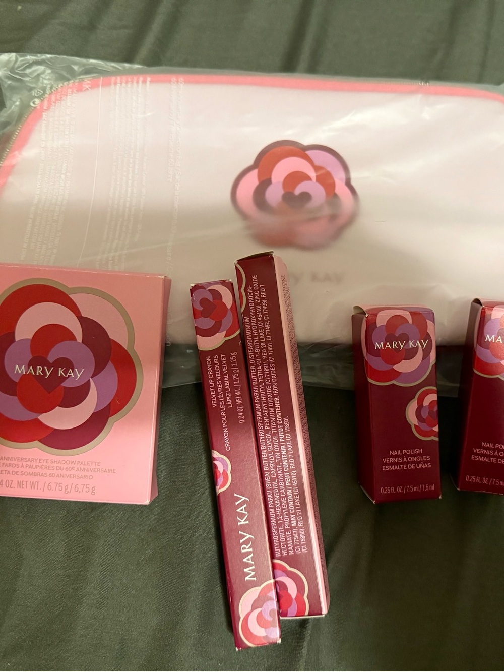 Mary Kay 60th Anniversary Makeup Set Lot